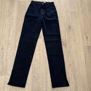 🔴Pretty little thing NWT tall black jeans size 4